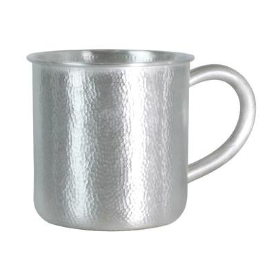 永华禧宝缸子锤纹马克杯茶具足银