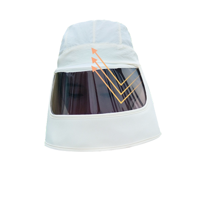 遮阳帽遮全脸防晒黑大帽檐