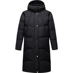 安踏六度芯羽绒服丨长款鸭绒保暖棉服女士新款防寒外套162617914