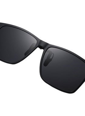 近视墨镜夹片男士女方形