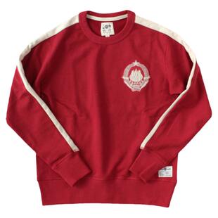 十贰码十贰码 500G全棉重磅强捻针织复古运动套头卫衣南斯拉夫