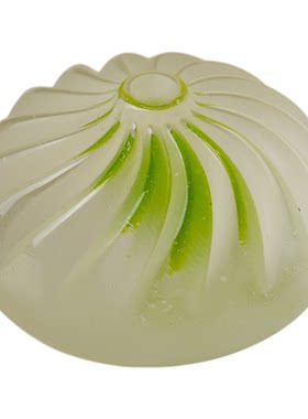 里作 有福包琉璃茶宠紫砂壶盖碗茶盖托功夫茶具茶道配件高级摆件