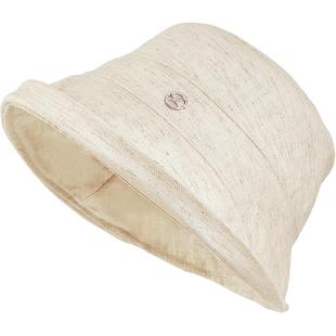 兰诺亚麻渔夫帽女款2025春夏新款大头围薄款户外遮阳防晒日系帽子