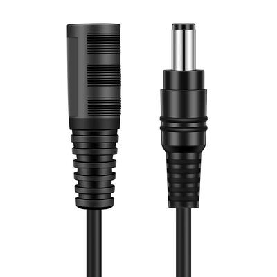 景赛 DC电源适配器极性转换线5.5*2.5/2.1mm内正外负转内负外正转接线dc直流公对母延长加长正负极转换线插头