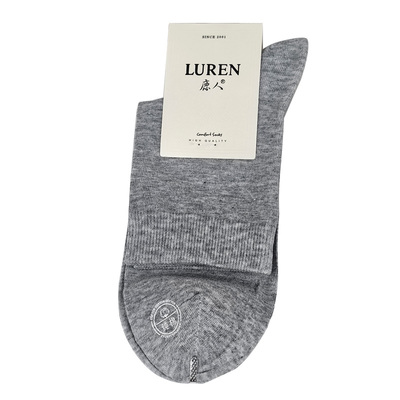 百搭春夏天长袜鹿人高棉透气男士