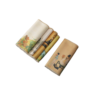 擦琴布二胡古琴琵琶古筝专业擦琴布抹布麂皮绒乐器清洁保养擦拭布