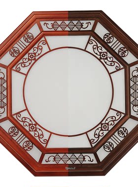 明清古典新八角实木佛堂寺庙灯具