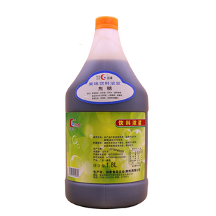 加拿焦糖1.8L 连锁烤奶茶用焦糖 迦拿焦糖汁 连锁定制 包邮