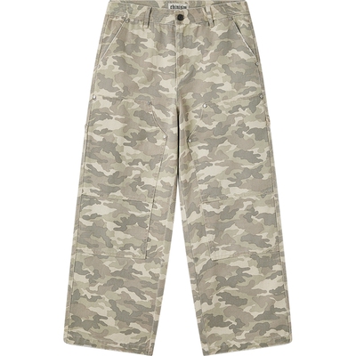 CHINISM丨多口袋迷彩工装长裤