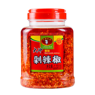 小徐瓜瓜大冲辣椒酱农家风味精制剁辣椒下饭菜炒菜调味料1.15kg