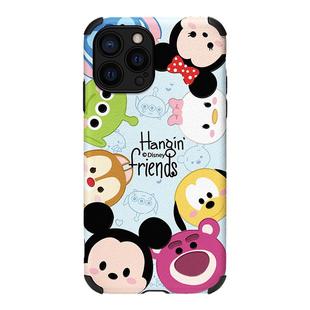 粉熊团子适用苹果17promax手机壳新款iPhone16pro创意卡通小众iP15pro全包13/12可爱x套14仿皮8plus防摔xsmax