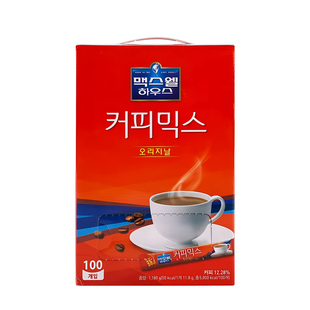 韩国进口麦斯威尔咖啡大盒速溶三合一香浓醇厚办公提神居家分享装