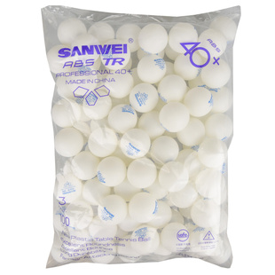 莹恋三维40+乒乓球一星TR三星球1星3星100个装发球机多球训练用球