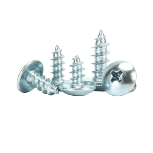 M3M4M5M6蓝白锌高强度大扁头自攻螺丝 镀锌大头自攻螺钉加硬