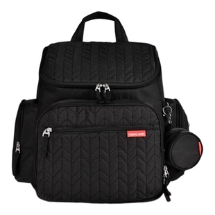 HIGHLAND妈咪包外出大容量双肩休闲包时尚母婴背包奶爸奶妈出行包