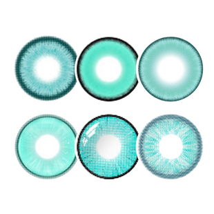 青色美瞳cos日抛初音未来水月青天水碧塞尔达阿尼亚半年艾尔海森