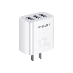 品胜多口充电器适用苹果安卓小米充电头typec三口pd快充usb插头四口三合一拖三通用手机数据线套装平板3A冲电