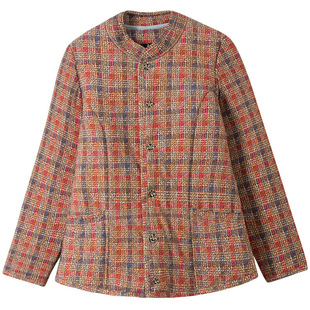 妈妈棉袄中老年人加厚加肥驼绒保暖棉衣冬季女驼毛外套家居服外穿