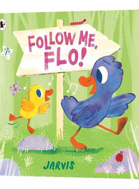现货 英文原版绘本 Follow Me Flo 跟我来 英文版 Jarvis 进口英语原版书籍