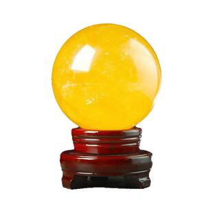 天然红色水晶球摆件原石熔炼鸿运当头开业装饰五行属火大红吉祥珠