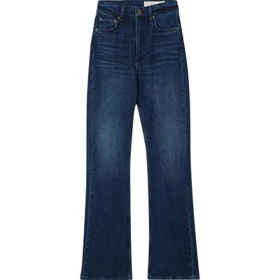 RAG & BONE女士怀旧高腰微喇牛仔裤