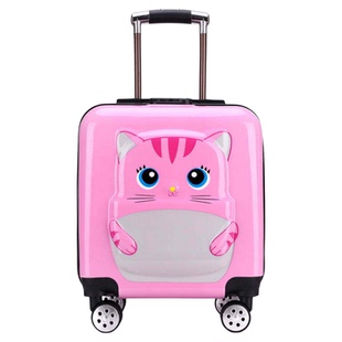 小黄人儿童行李箱男孩18寸卡通可爱宝宝拉杆箱可坐可骑旅行箱女童