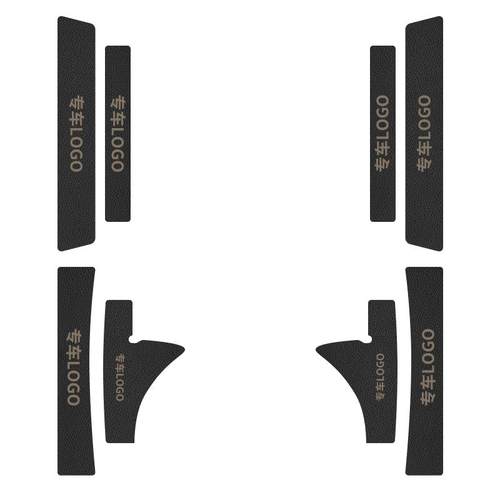 适用于25款林肯Z航海家冒险家飞行家迎宾脚踏板门槛条保护防踩贴