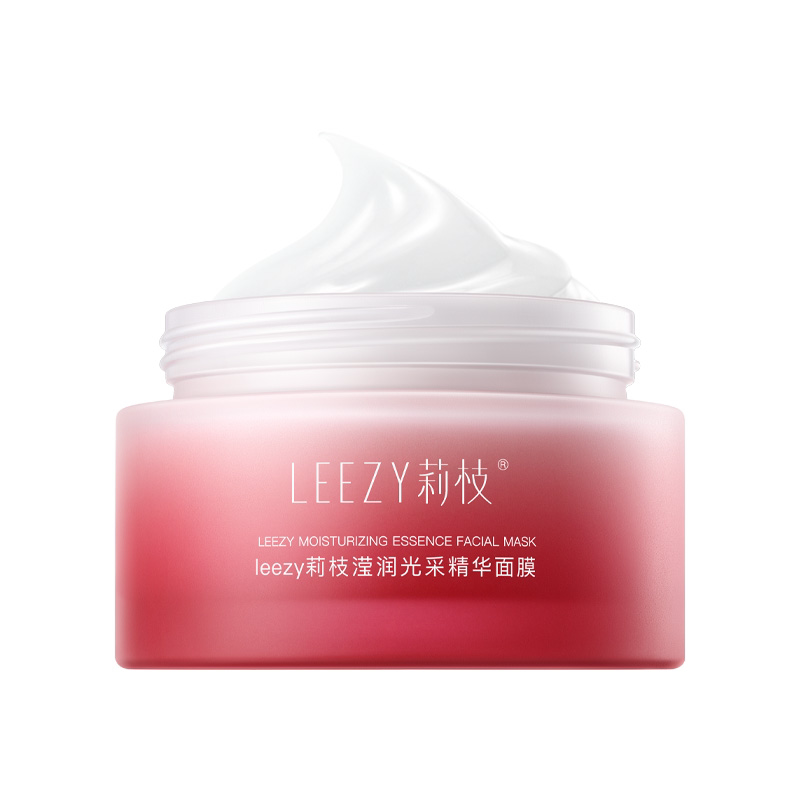 莉枝leezy补水涂抹面膜精华质地