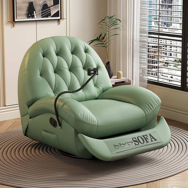 轻奢网红多功能太空舱单人电动可摇可转家用客厅懒人沙发休闲躺椅