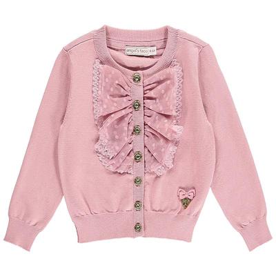 英国angels face女童针织开衫4春秋1-6岁婴幼儿童2宝宝3公主外套5