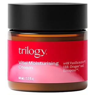 新西兰trilogy萃乐活玫瑰果保湿面霜维他命滋润保湿60ml补水滋养
