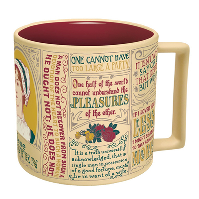 美国奥斯汀复古风文学陶瓷马克杯