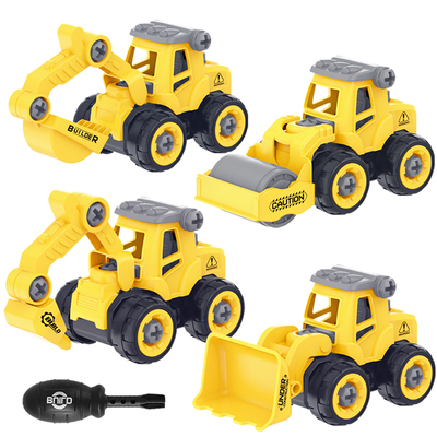 挖掘机儿童拧螺丝智力拆装工程车