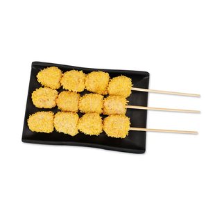 德邻月牙鸡块裹粉月芽鸡肉串鸡块串脆皮炸鸡商用油炸小吃食材15串