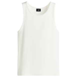 HM冬季男装合身版型罗纹背心1295424