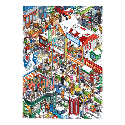 初雪集市造景贴纸茶包包23.0系列