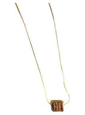 2022春季新品小众设计钛钢项链女