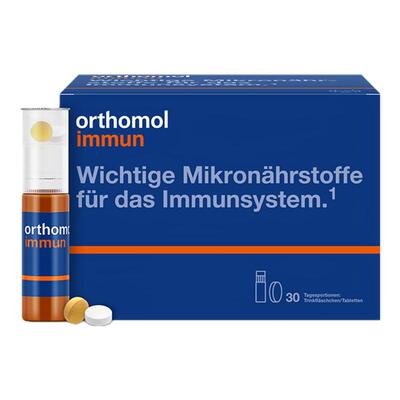 德国奥适宝男女免疫瓶orthomol immun增强体质营养口服液30支