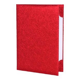 A3A4朗诵稿夹本红色诗朗诵文件夹证婚人致辞本诗朗诵本夹演讲本夹誓言本荣誉证书空白仪式本协议夹签约本定制