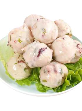 500冷冻鱼丸潮汕特产鱿鱼丸