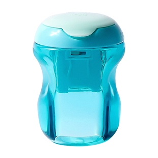 晨光三孔卷笔刀幼儿园小学生专用儿童削笔刀粗三角削铅笔刀手动转笔刀双孔大口径削笔器小型便携旋笔刀刨笔刀