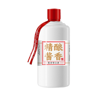 牧朗精酿酱香型白酒53度纯粮食酿造高粱原浆酒500ml单瓶清仓试饮