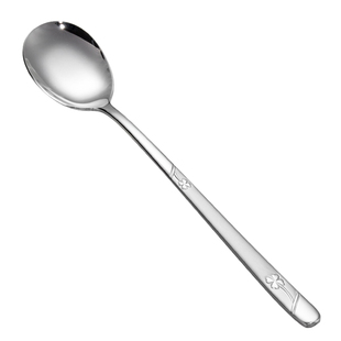 韩国进口筷子勺子便携装316食品级不锈钢成人实心扁筷长柄拌饭勺