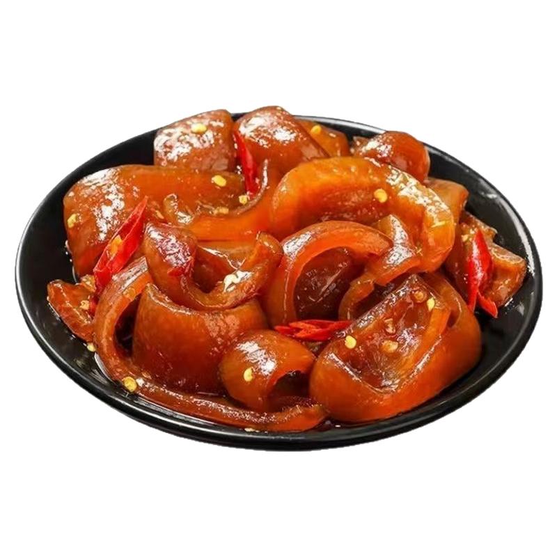 新鲜五香猪皮卤味熟食凉菜开袋即食下酒菜猪肉方便速食零食小吃