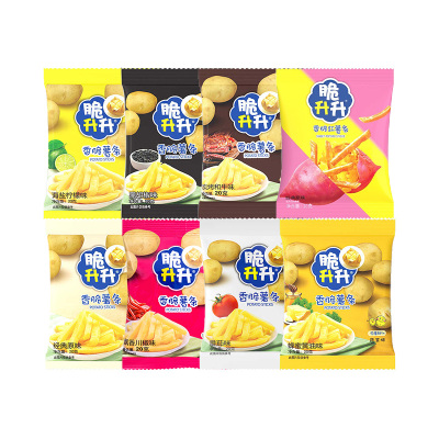 脆升升薯条蜂蜜黄油味脆生生香脆解馋小零食大礼包办公室休闲食品