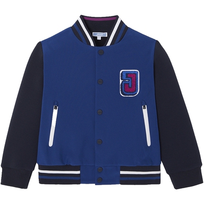 时尚休闲运动撞色棒球服