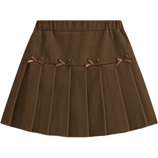 爱法贝春秋女童百搭半身裙儿童百搭短裙时尚潮