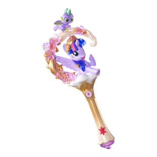 小马宝莉花花魔法棒柔柔手办公仔女孩隐藏款盲盒全套周边奥迪双钻