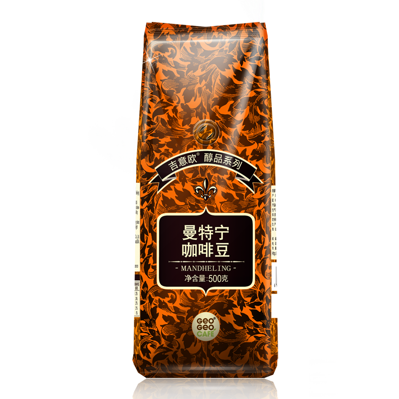 吉意欧GEO曼特宁风味咖啡豆500g