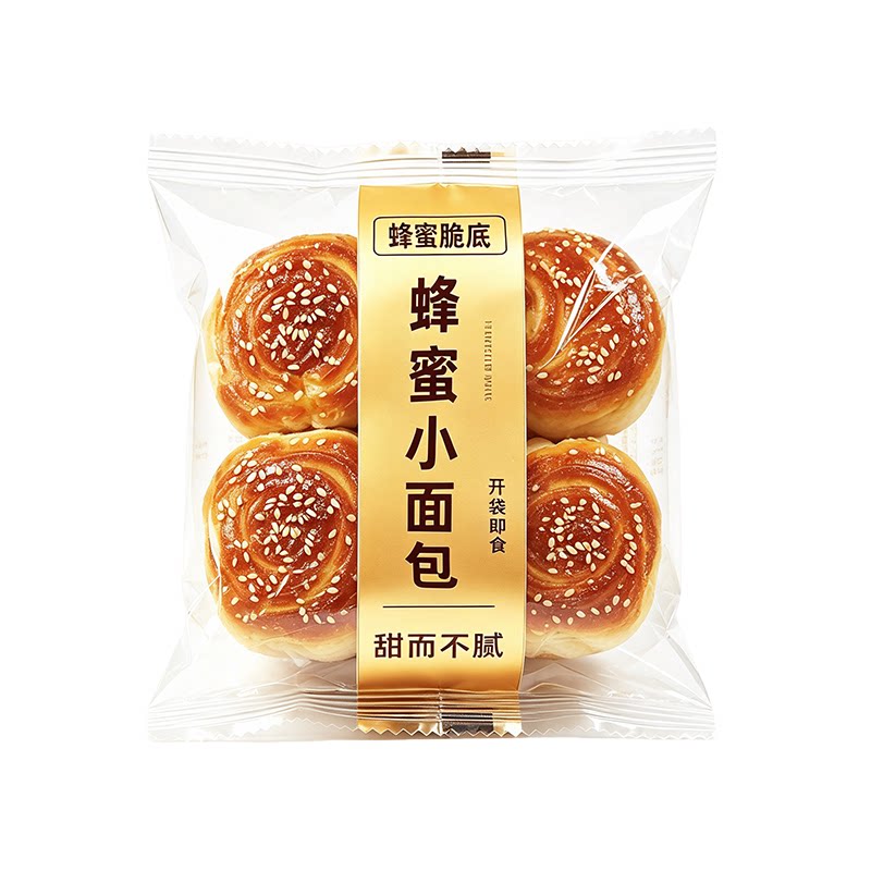 现做现发！童年口味！蜂蜜小面包
